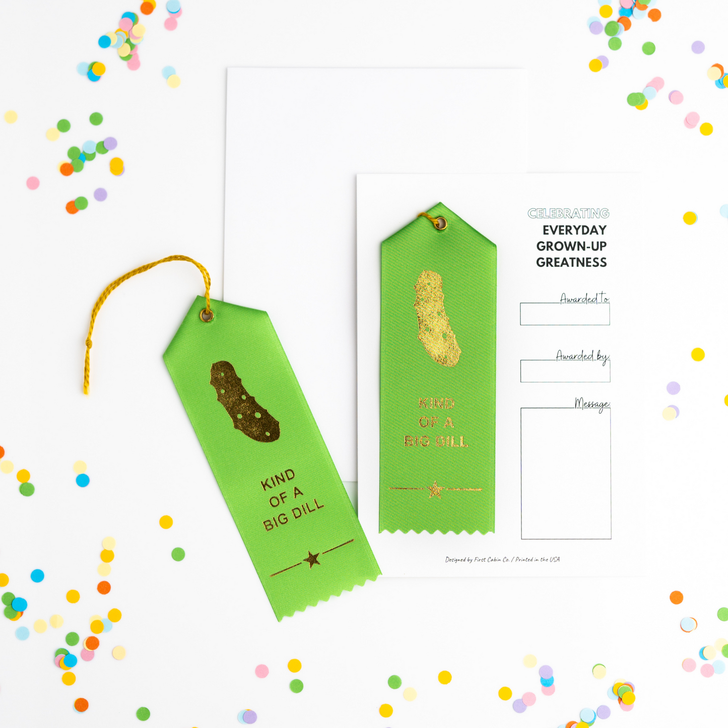 Kind of a Big Dill Award Ribbon