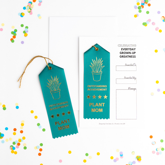 Plant Mom Award Ribbon