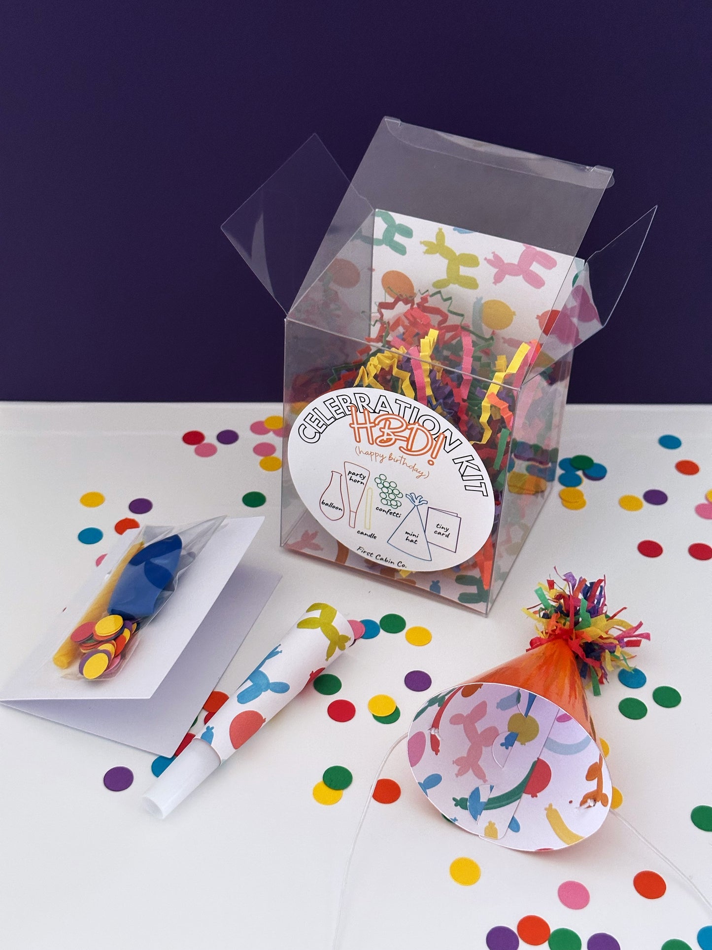 HBD (happy birthday) Celebration Kit First Cabin Co.